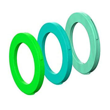 Magura Caliper Cover Kit, MT Series, 2 Piston - Green/Cyan/G