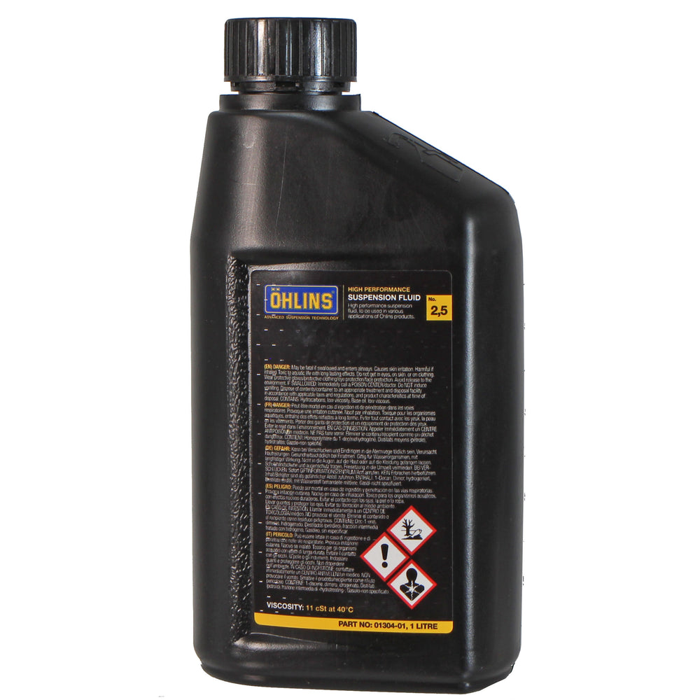 Ohlins High Performance Shock Damper Fluid, 1 Liter 01304-01
