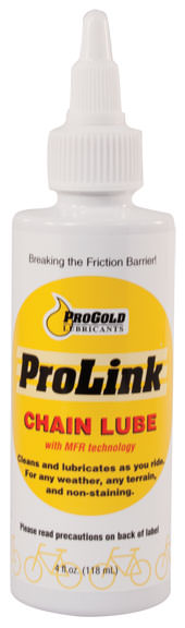 Pro Gold Products ProLink Chain Lube, 4oz Bottle