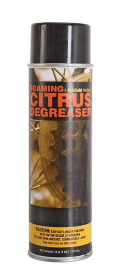 Pro Gold Products Progold Foaming Citrus Degreaser, 20oz Aerosol