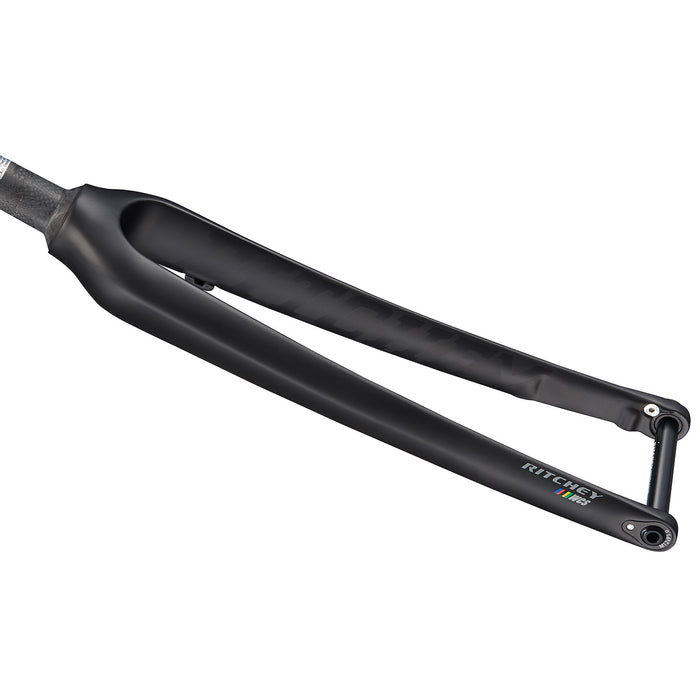 Ritchey WCS Cross Fork, Carbn, Tapered, Flat Mount Disc,12mmTA