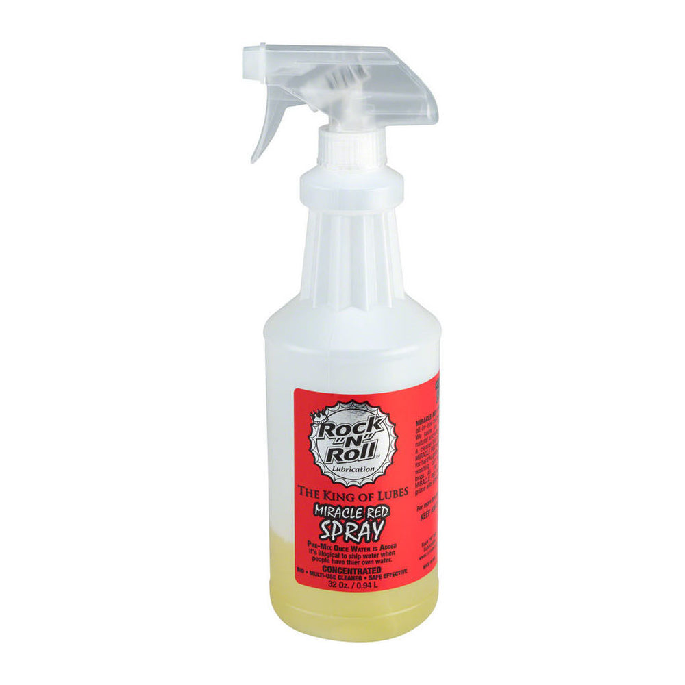 Rock-N-Roll Miracle Red Bio-Cleaner/Degreaser, 32oz Trigger Spray