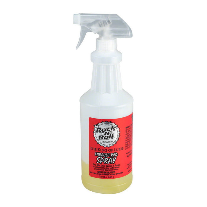 Rock-N-Roll Miracle Red Bio-Cleaner/Degreaser, 32oz Trigger Spray