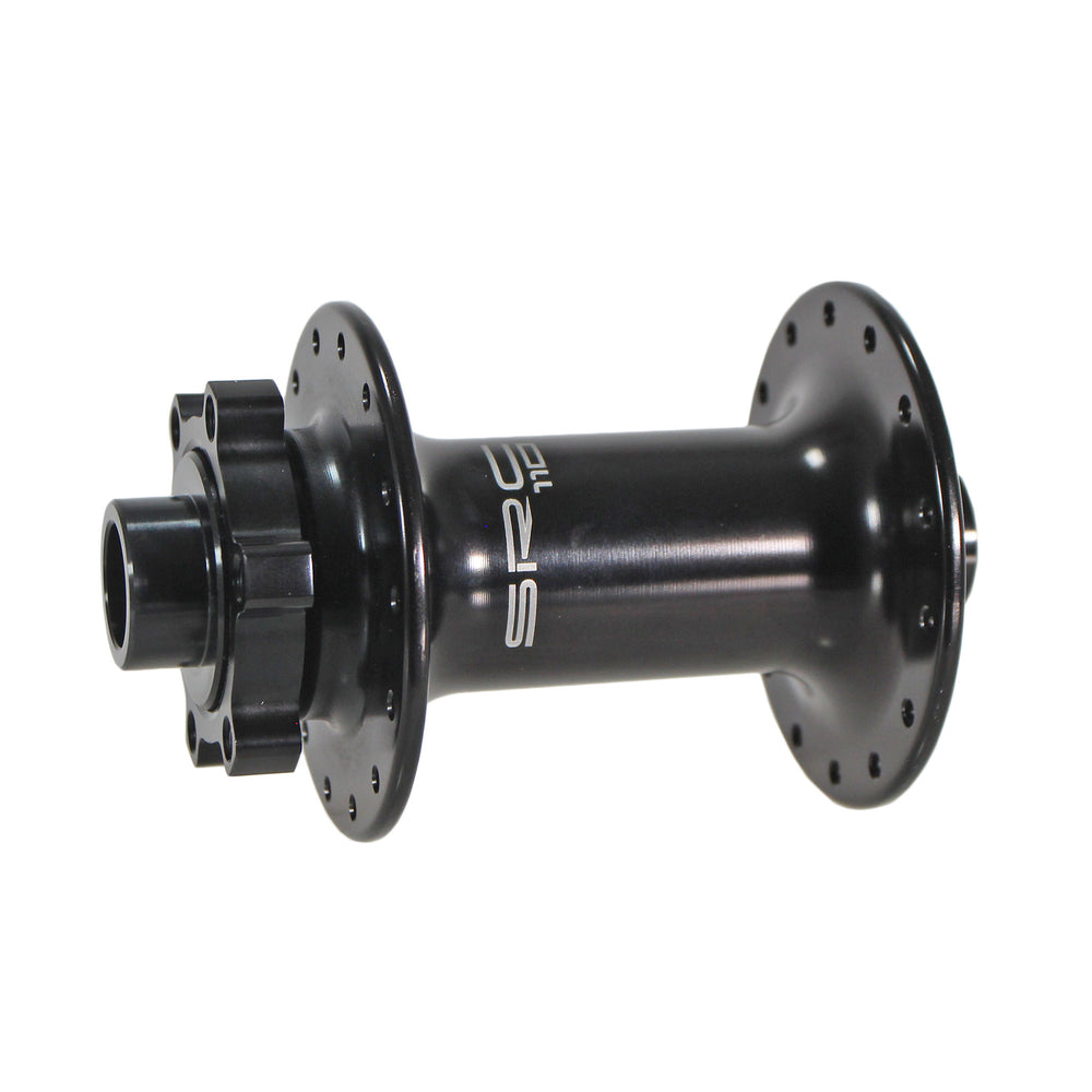 SunRingle SRC Disc Hub Front, 15x100mm/20x110mm Boost Thru-Axle 28h Black