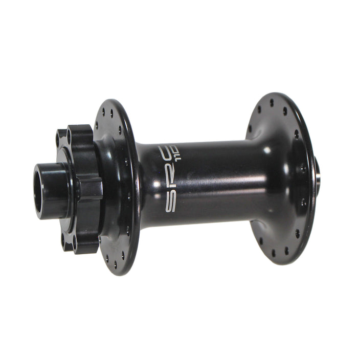 SunRingle SRC Disc Hub Front, 15x100mm/20x110mm Boost Thru-Axle 28h Black
