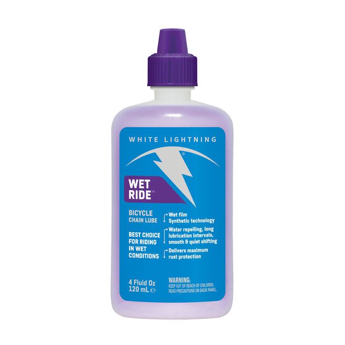 White Lightning Wet Ride Lube, 4oz Drip