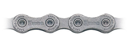 Taya Chain Deca-101 Chain, 10sp - Sil/Blk Ea
