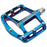 Xpedo SPRY Platform Pedals, Blue Ray 9/16" Spindle