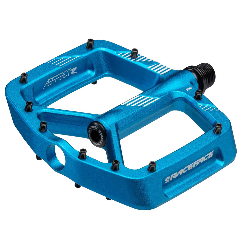 Race Face Aeffect Platform Pedals, Blue