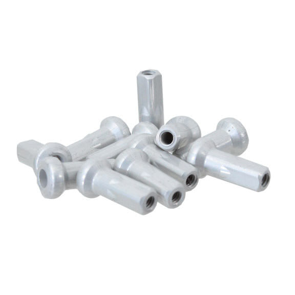 DT-Swiss Hidden Alloy Nipple, 14g/12mm - Silver Box/100
