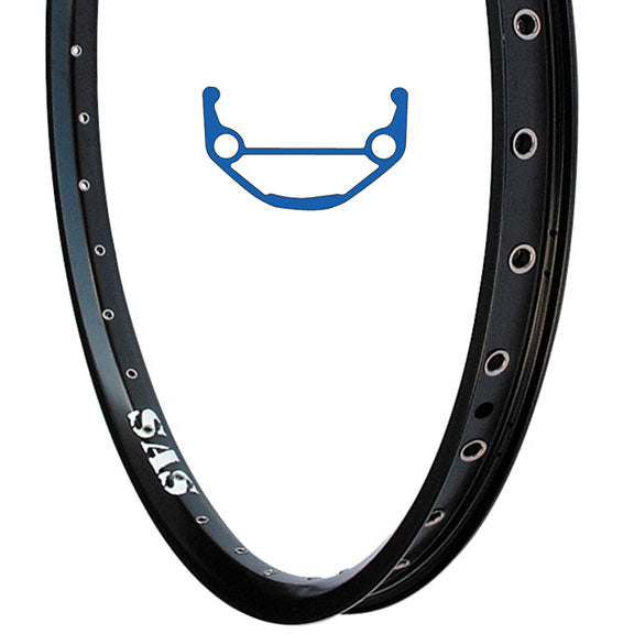 Halo SAS 26" Disc Rim, 36h - Black