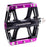PEMBREE R1V Platform Pedals, Black/Purple