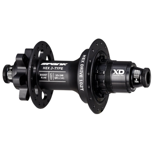 Spank HEX J-Type 6B Disc Rear Hub, 32h, 12x148mm, XD