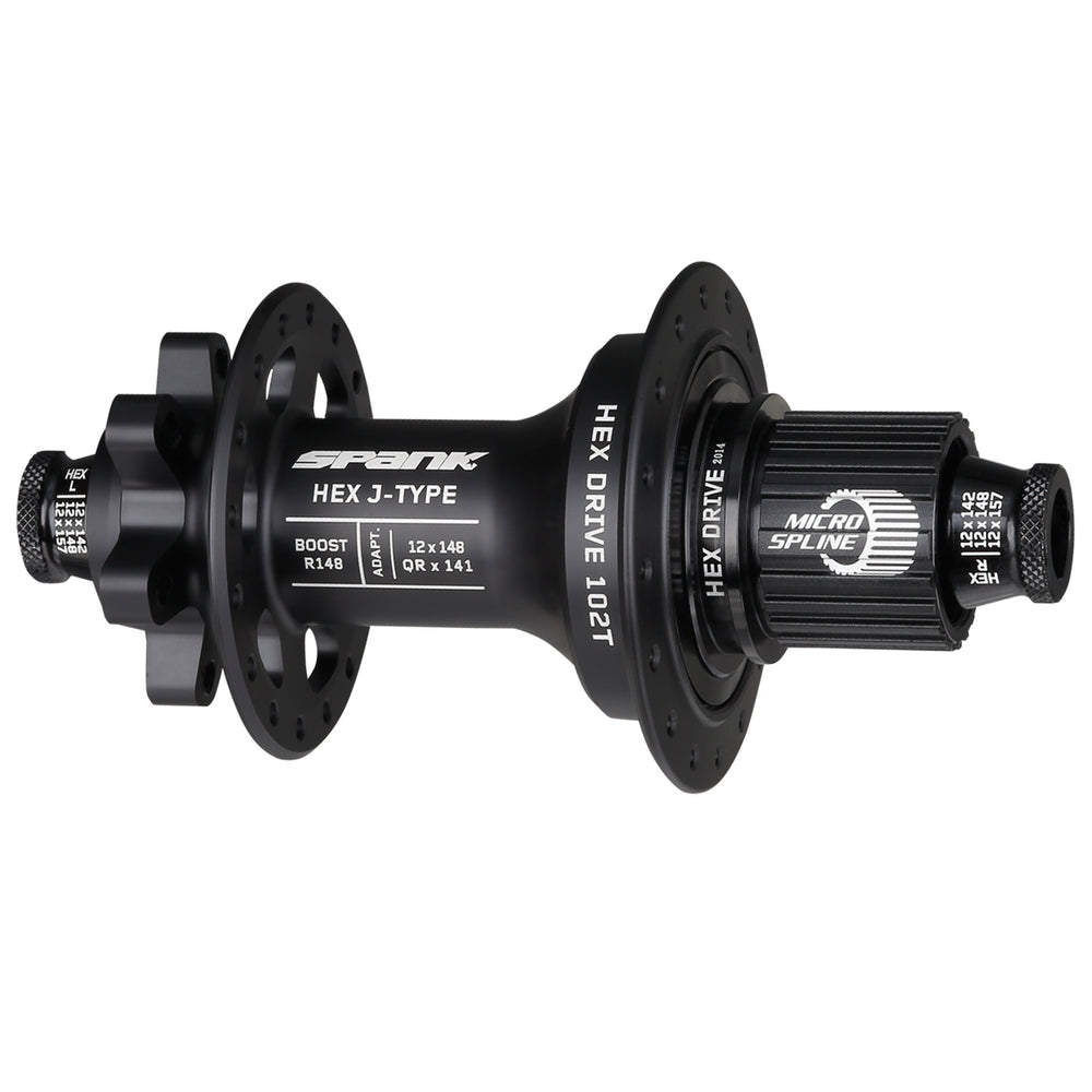Spank HEX J-Type 6B Disc Rear Hub, 32h, 12x148mm, MS