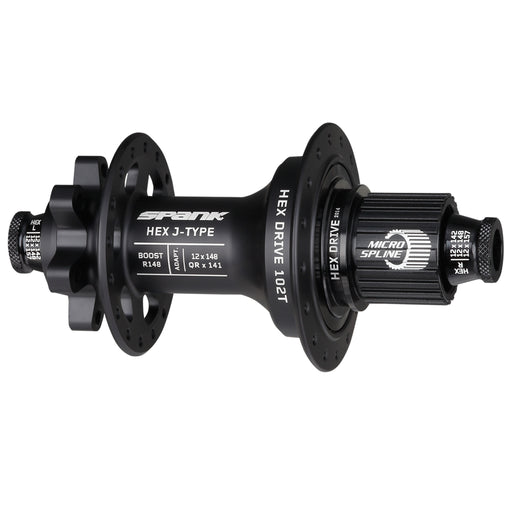Spank HEX J-Type 6B Disc Rear Hub, 32h, 12x148mm, MS