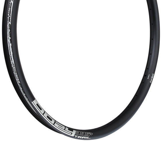 Spank Oozy Trail 395+ 27.5" Rim, 32h - Black