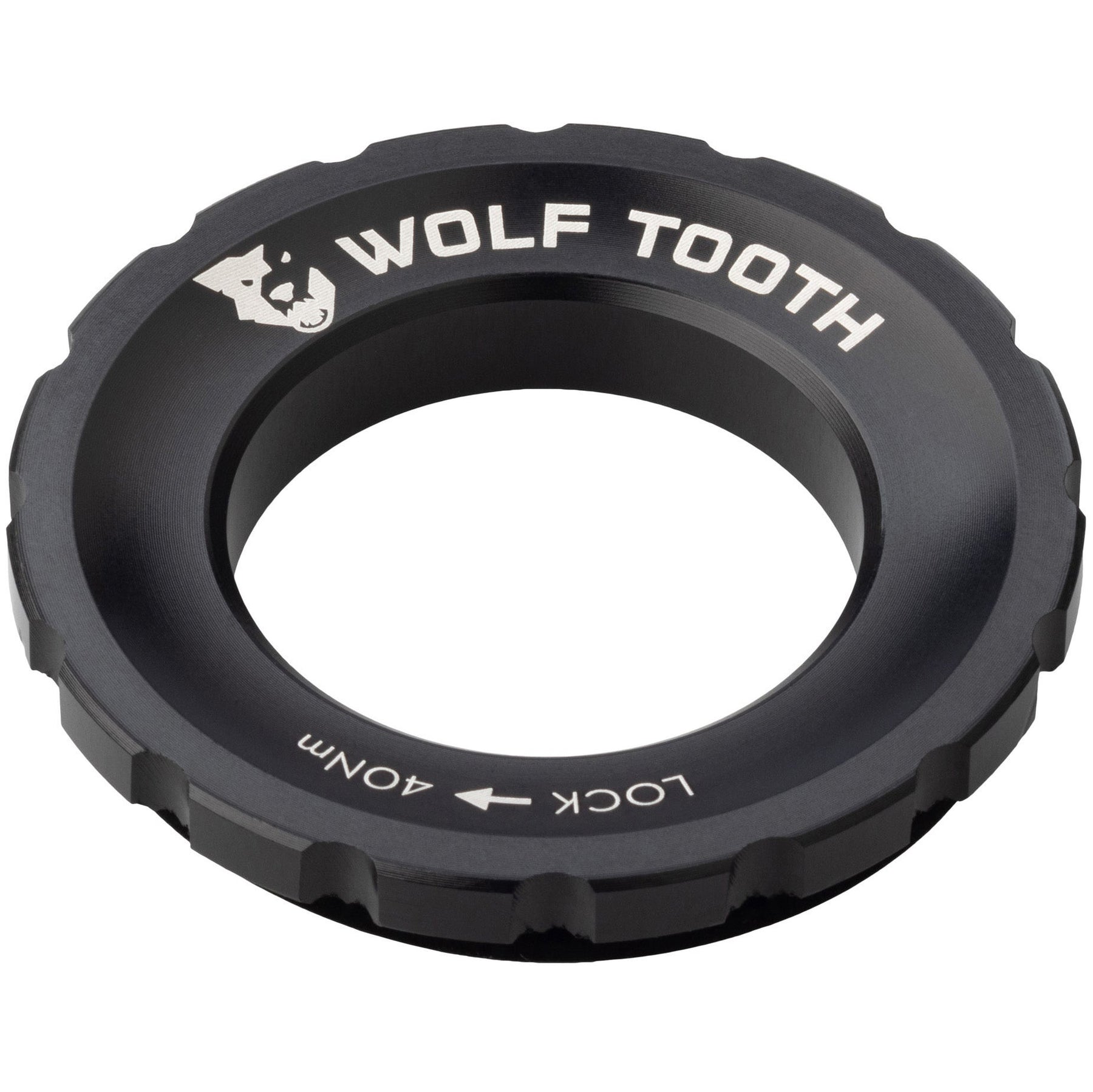 Wolf Tooth Components Centerlock Rotor Lockring, Black