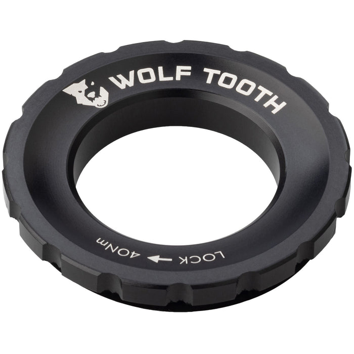 Wolf Tooth Components Centerlock Rotor Lockring, Black
