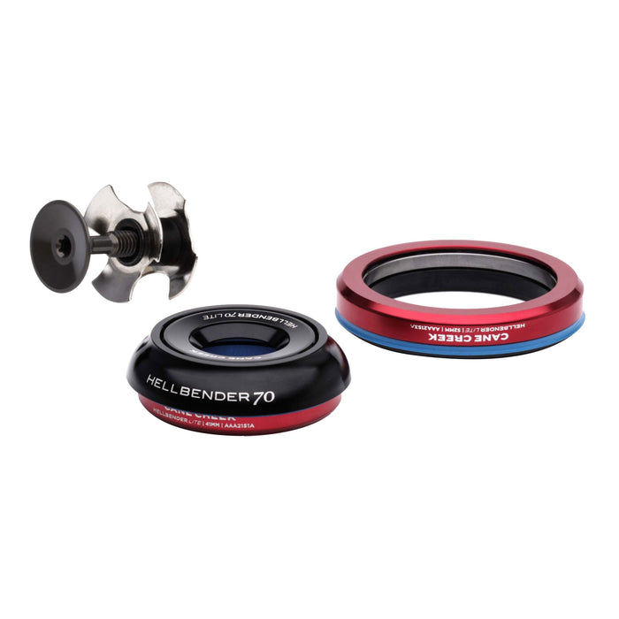 Cane Creek 70-Lite Headset, IS42/28.6|IS52/40 Black