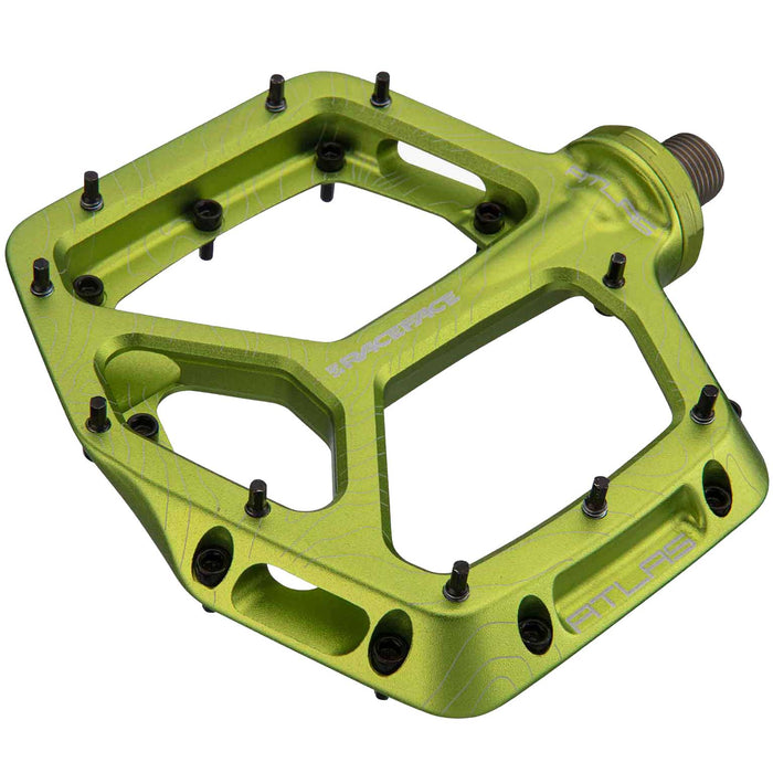 Race Face Atlas Platform Pedals, Green