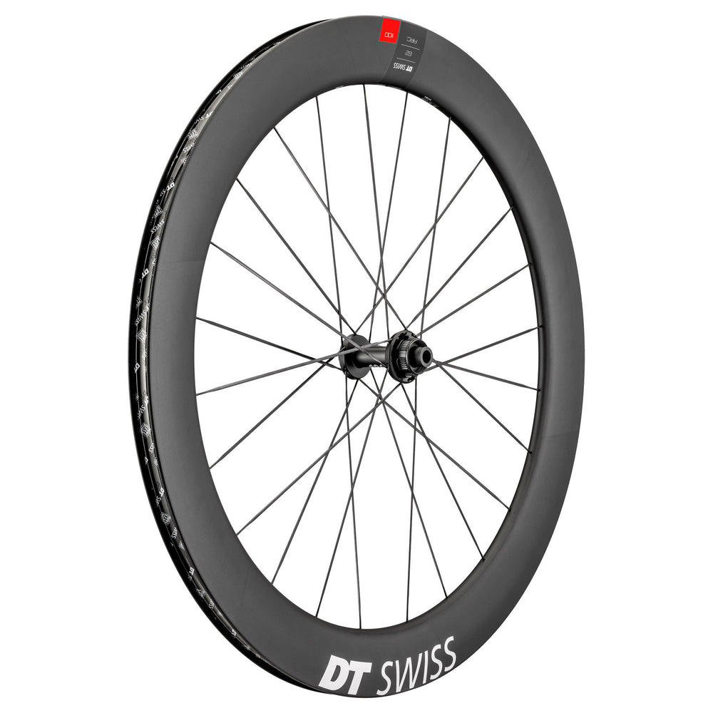 DT Swiss ARC1100 DiCut Front Wheel - 62mm, 700c, 12 x 100mm, Centerlock, Black