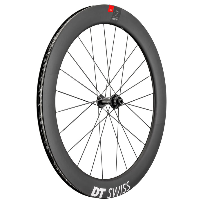 DT Swiss ARC1100 DiCut Front Wheel - 62mm, 700c, 12 x 100mm, Centerlock, Black