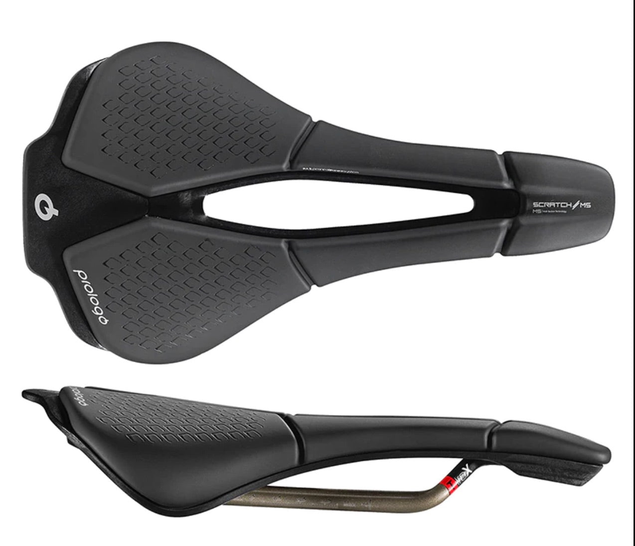 Prologo Scratch M5 PAS Saddle - Unisex, Tirox Rail, 147mm, Black