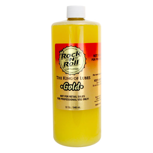 Rock 'N' Roll Gold Bike Chain Lube - 32 fl oz, Drip