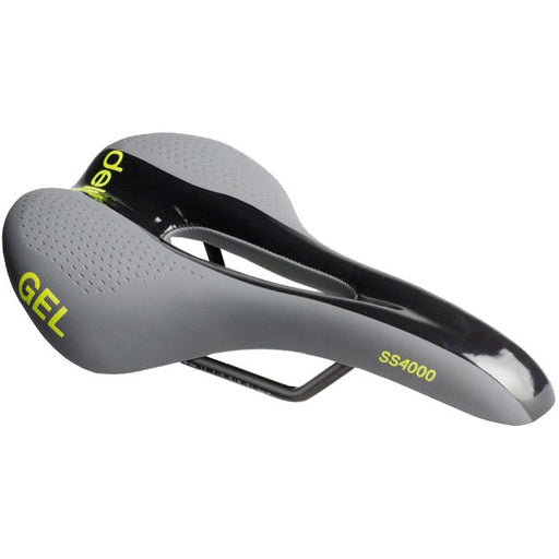 Delta Delta Comfort Race Gel Saddle, 270x140 - Gray/Black
