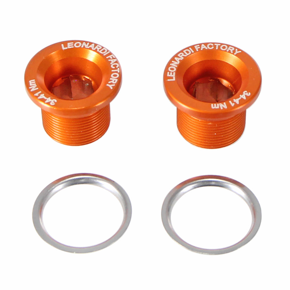 Leonardi Leo compatible with Cannondale SI Crank Bolt, Orange