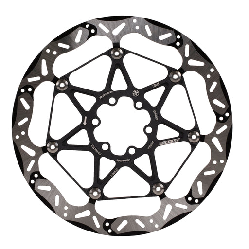 Braking Italy (Sunstar) Stage 0 Floating Rotor (2.2mm Thick), 6-bolt - 180mm