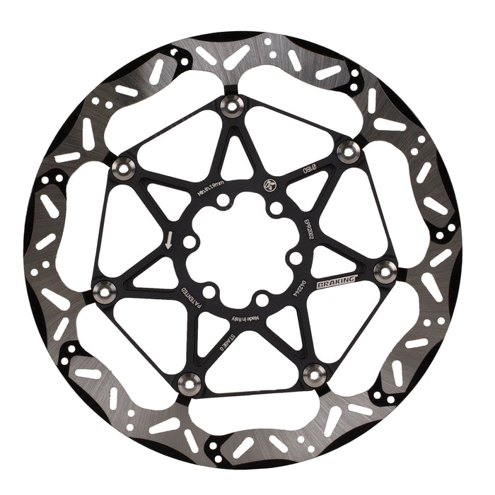 Braking Italy (Sunstar) Stage 0 Floating Rotor (2.2mm Thick), 6-bolt - 180mm
