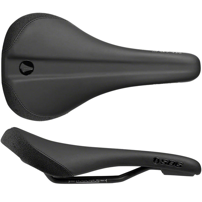 SDG Bel-Air V3 Traditional Saddle, Steel Rails, Black