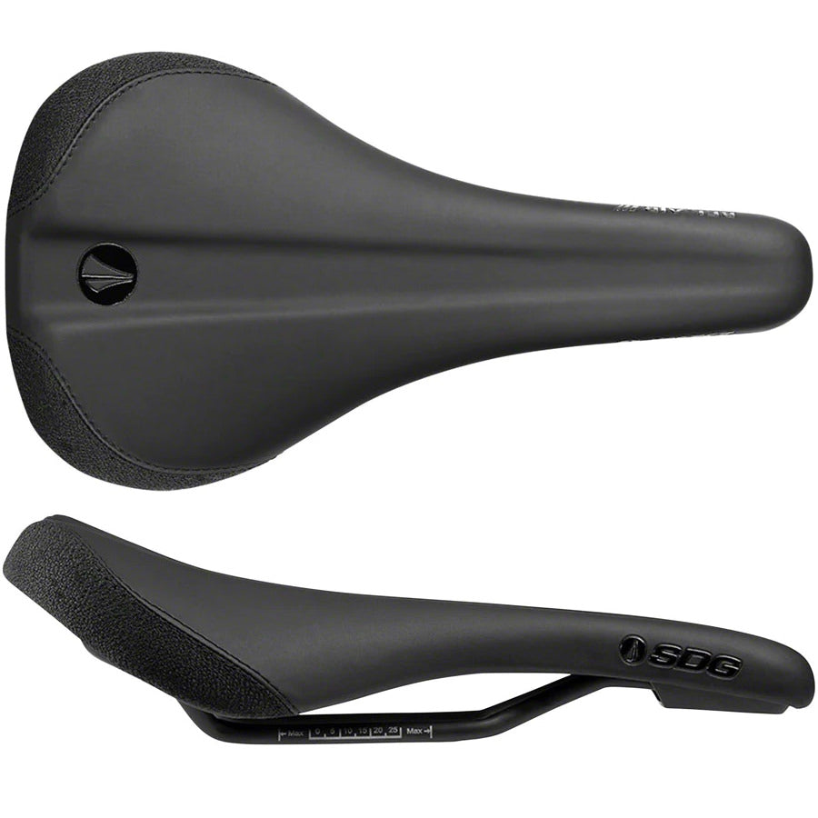 SDG Bel-Air V3 Traditional Saddle, Steel Rails, Black