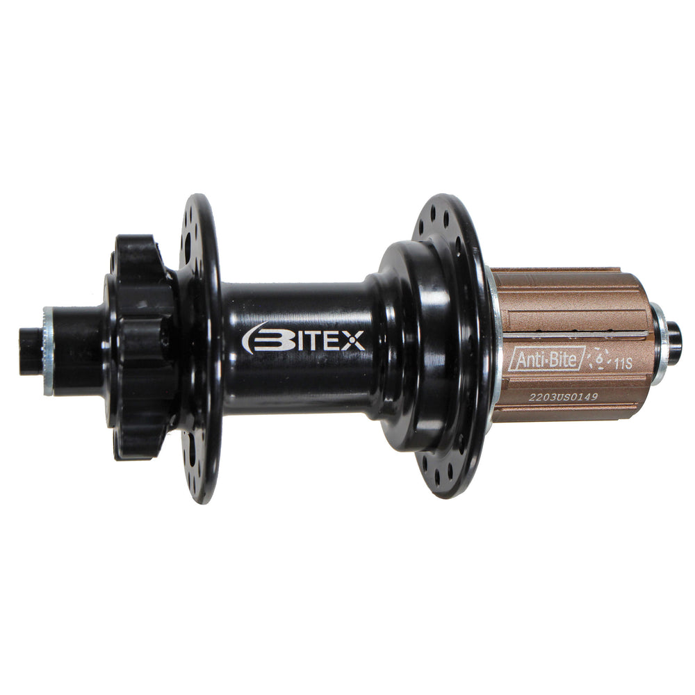 Bitex MTR12 Disc Hub Rear, 10x135 QR, (HG) , 32h, Black