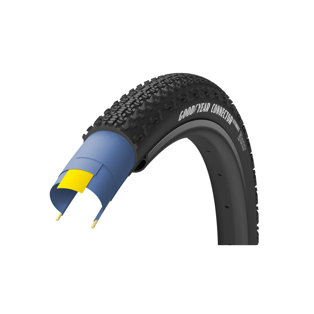 Goodyear Connector Ultimate Tubeless Tire,700 x 40c - Black