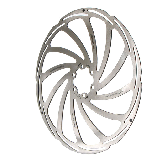 Reverse Steel Disc Rotor, 220mm - Silver