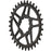 Wolf Tooth Components SRAM 3-Bolt DM Boost HG+ Chainring, 32T - Black