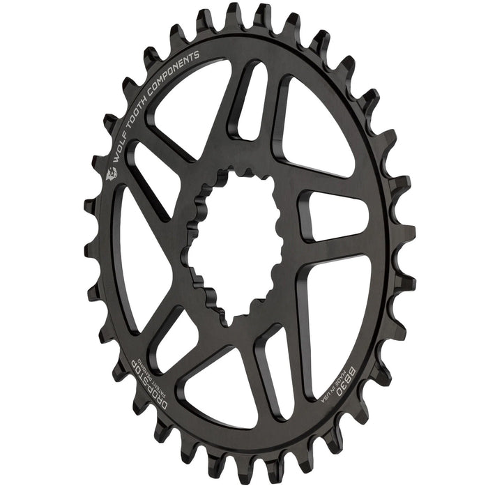 Wolf Tooth Components SRAM 3-Bolt DM Boost HG+ Chainring, 32T - Black