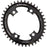 Wolf Tooth Components 107 BCD Elliptical Road Chainring (Flat Top), 38T - Bk
