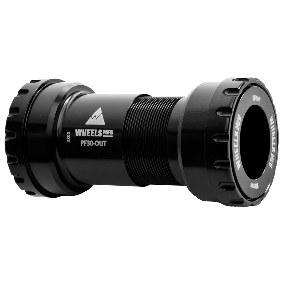 Wheels Mfg PF30 Threaded BB, Praxis M30/28, Base - Black