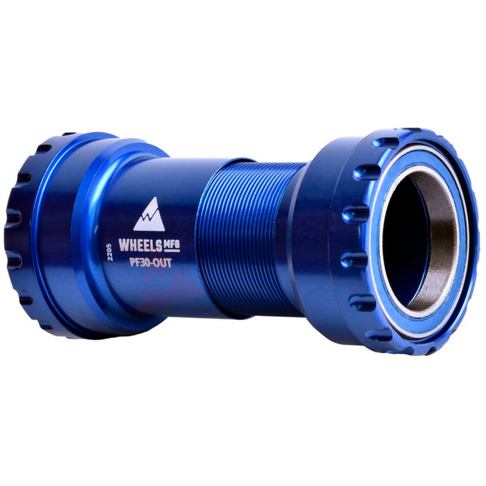 Wheels Mfg PF30 Threaded BB, SRAM DUB, Base - Blue