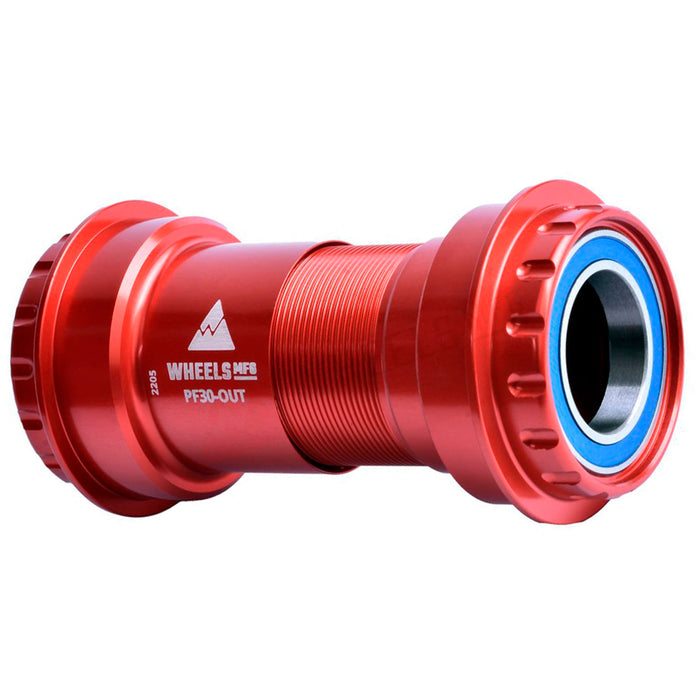 Wheels Mfg PF30 to Outboard BB, 24mm Base Model, Red