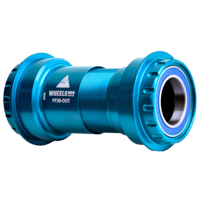 Wheels Mfg PF30 to Outboard BB, 24mm Base Model, Teal