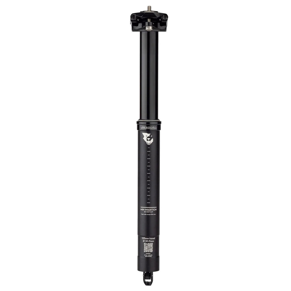 Wolf Tooth Components Resolve Dropper Post, 30.9x125mm - Black
