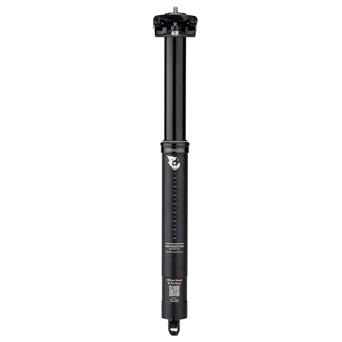 Wolf Tooth Components Resolve Dropper Post, 30.9x125mm - Black