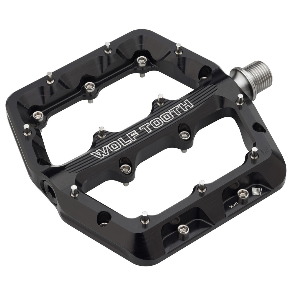 Wolf Tooth Components Waveform Platform Pedal, Large - Black