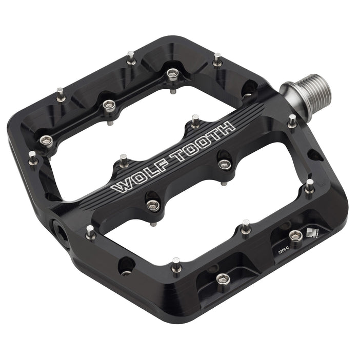 Wolf Tooth Components Waveform Platform Pedal, Large - Black