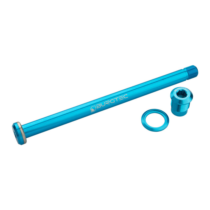 Burgtec Yeti Boost Rear Axle, 12x174mm - Colorado Blue