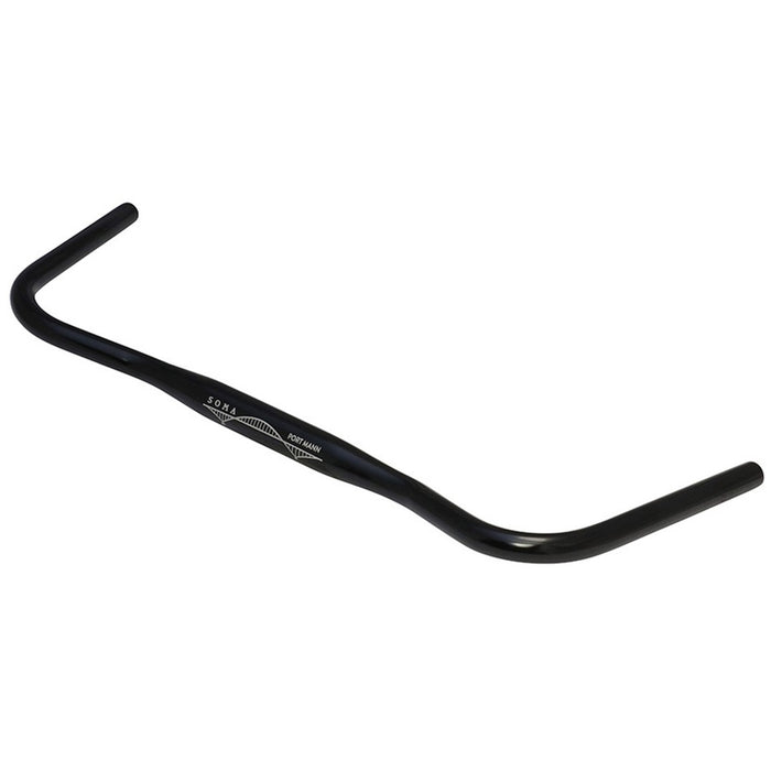 Soma Port Mann Handlebar, (31.8) 25mm/650mm - Black